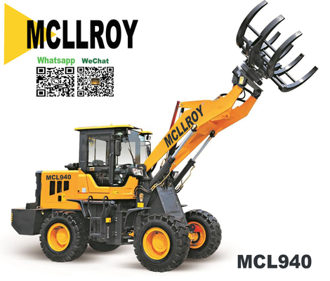76kw Industrial Front Loader Construction Machine With 1.2m3 Bucket