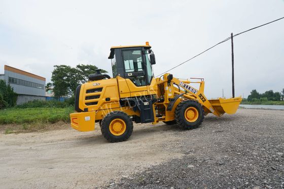 Hydraulic Front  2 Ton Wheel Loader YN490 Turbo Charged Engine