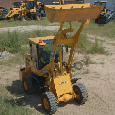 Mini 1.5 Ton Wheel Loader Mechanical Joystick EU Stage II