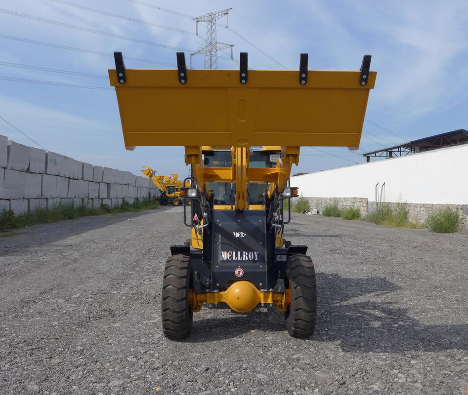 Industrial Front Loading Shovel , Four Wheel Loader With 0.5m3 Bucket ODM