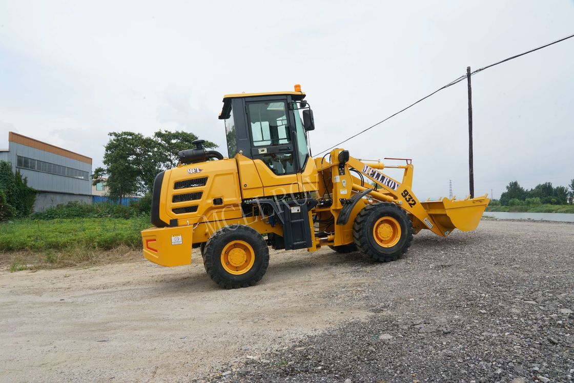 Hydraulic Front  2 Ton Wheel Loader YN490 Turbo Charged Engine