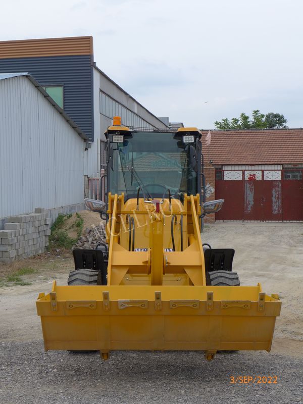 Hydraulic Front  2 Ton Wheel Loader YN490 Turbo Charged Engine