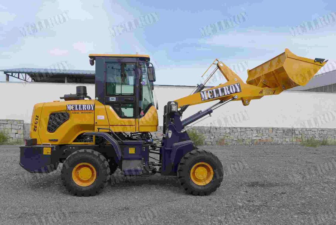 Operating Load 1500kg Front End Wheel Loader Small Hub Axle Wheel Shovel Loader