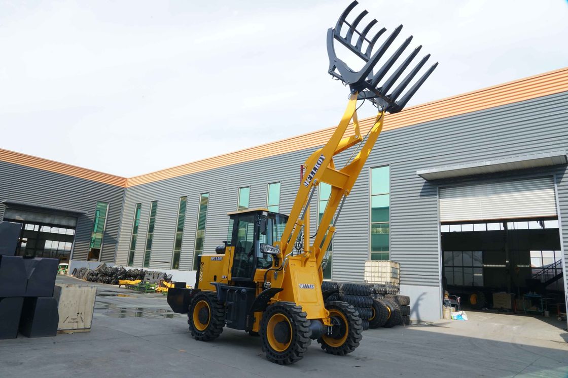 1.4m3 Shovel Wheel Loader For Safty Fasten Transportation Delivery 3 Units In 40HQ Container