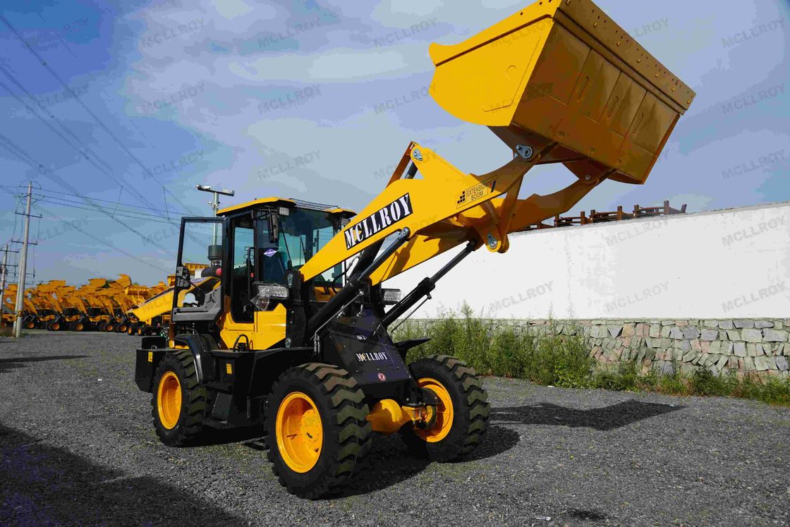 Articulating Small Payloader For 2200-2500 Kg Work Load