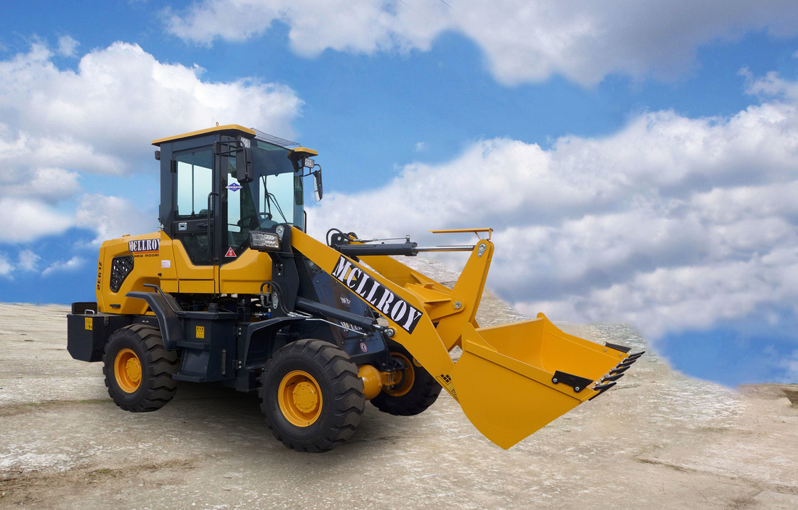 20.5-16 Tire Front Bucket Wheel Loader Machine With Changfa 490 Engine