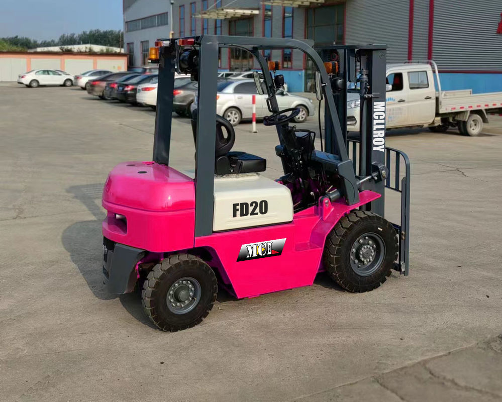 Tire Type Air / Solid Flexible Operation Forklift Truck Minimum Turning Radius 2220 Mm Ergonomic Forklift