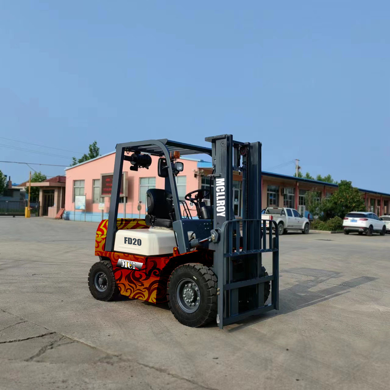 Heavy-Duty Interal Combustion Forklift Truck Overall Length(With/Without Fork) 3523/2453 Mm