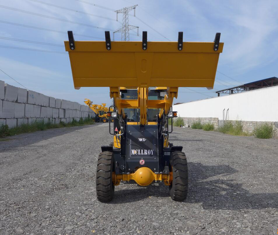 Industrial Front Loading Shovel , Four Wheel Loader With 0.5m3 Bucket ODM