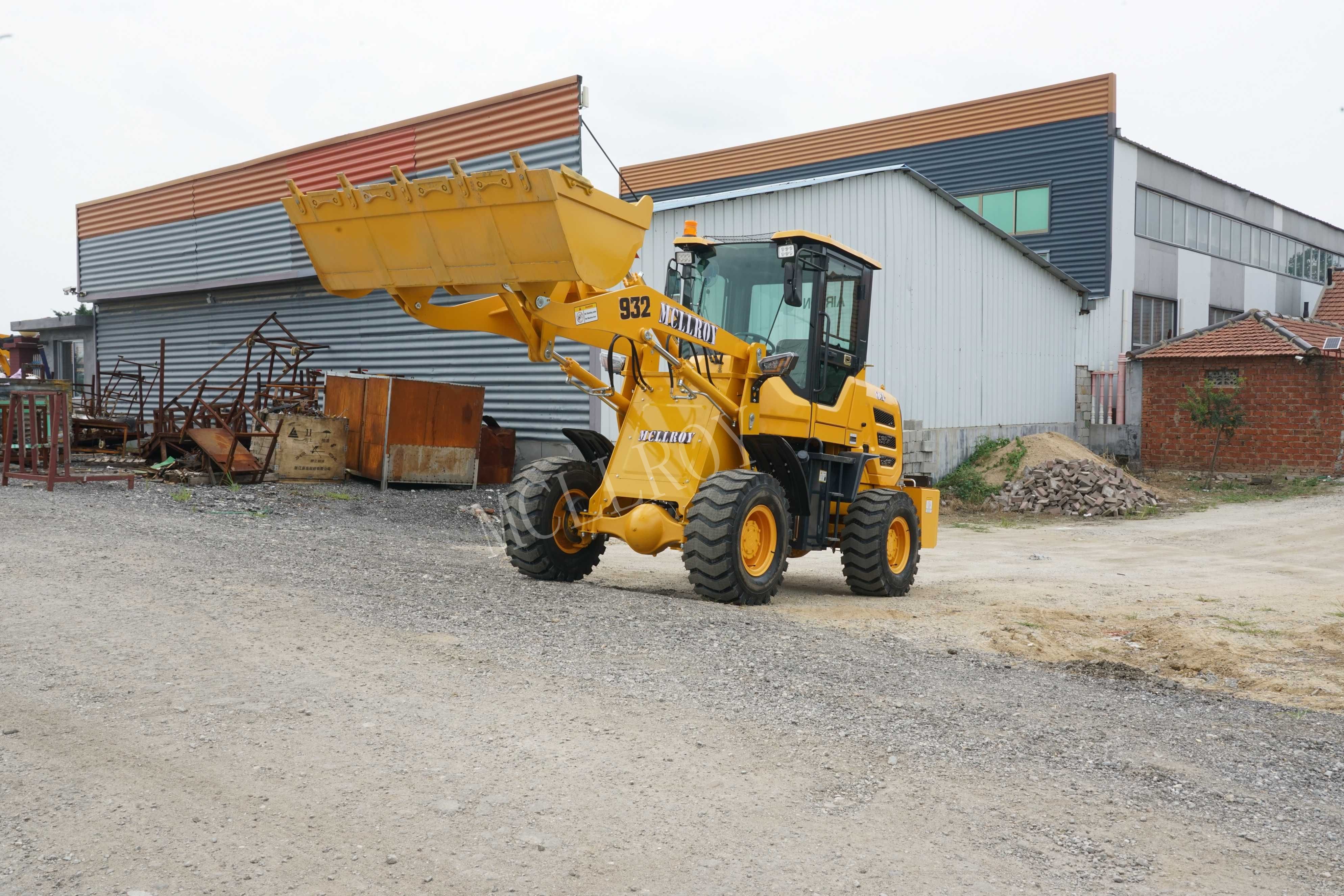 58 KW Engine Power Articulated Front End Wheel Loader,Disc Brake Brake Wheeled Loading Shovels