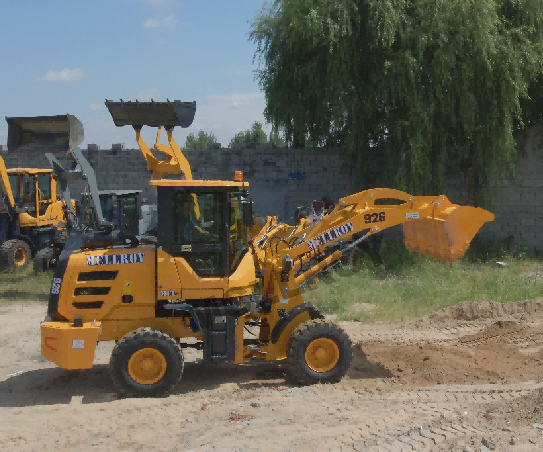 Transmission Mechanical Transmission(3F+2R) Compact Wheel Loader, Isuzu Axle Compact Loading Shovel  Loader