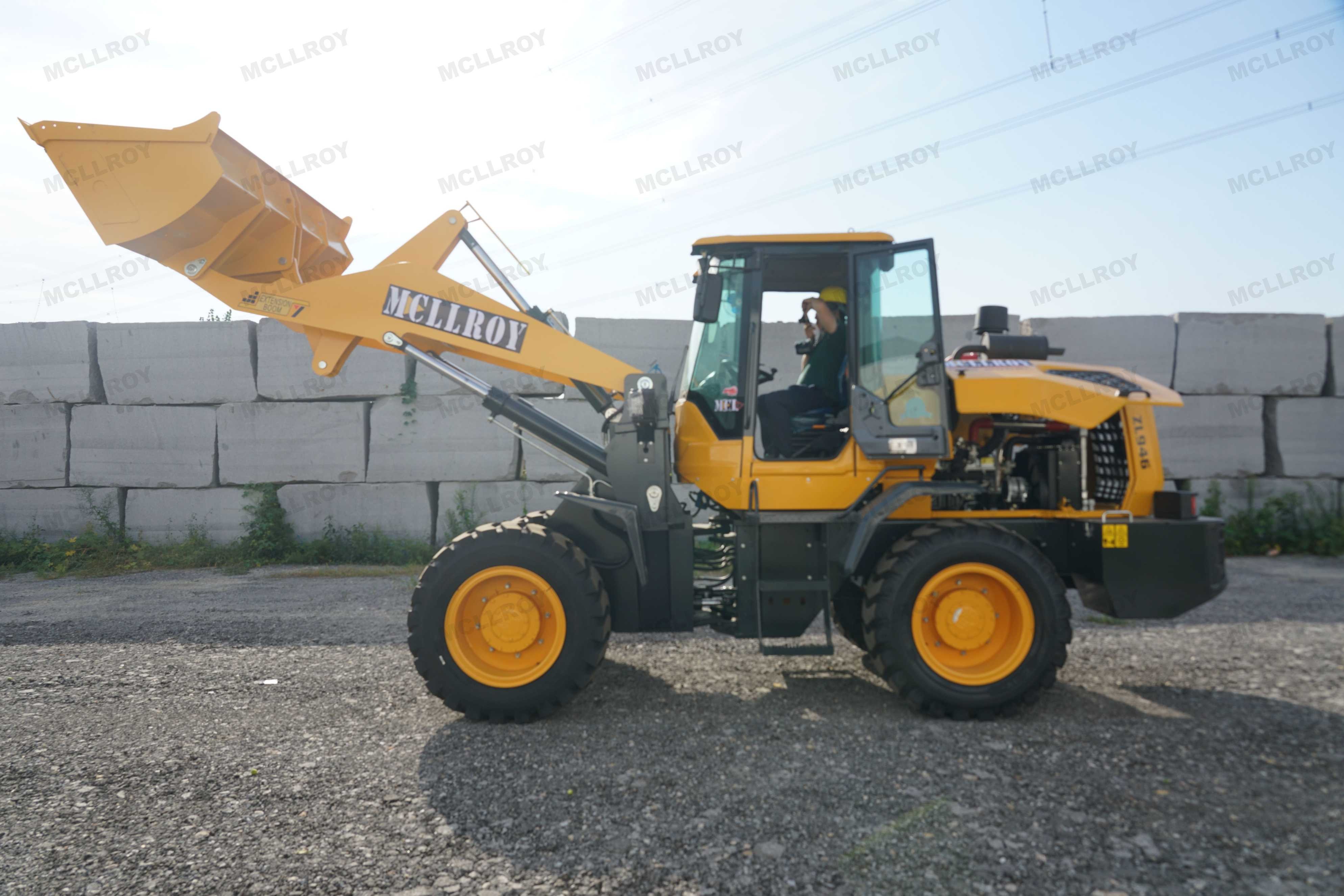 Articulating Small Payloader For 2200-2500 Kg Work Load