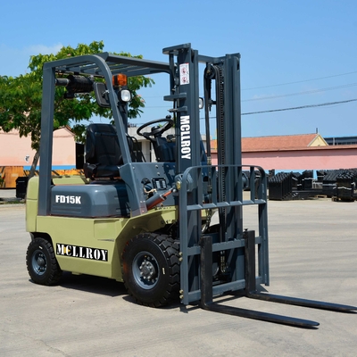 6° chariot élévateur diesel à tige de mât FD15 1220 mm Taille de fourchette