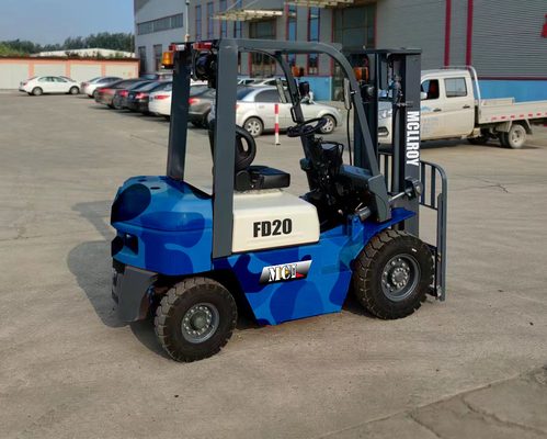 Camion élévateur à fourche à moteur diesel ergonomic IC Max.Vite de déplacement à pleine charge 19 Km/h