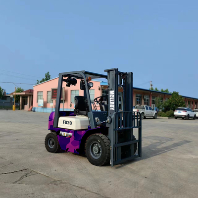 Paramètres personnalisables contrepoids chariot élévateur à fourche Pénombre maximal admissible de 20 °