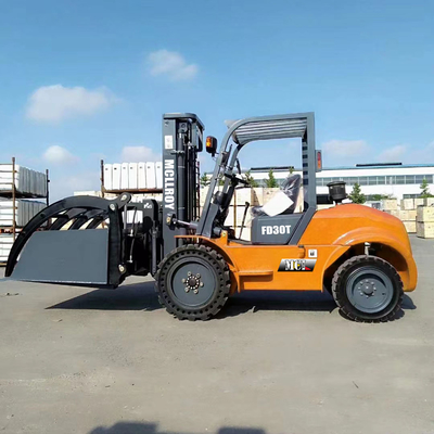 Facile d'entretien All-terrain diesel chariot élévateur à fourche hauteur de garde 2210 mm