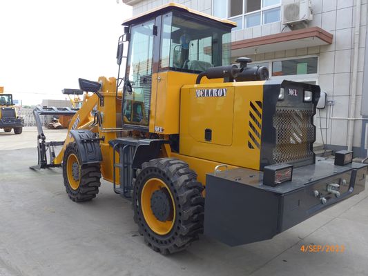 2500kg Work Load Small Wheel Loaders Disc Brake Compact