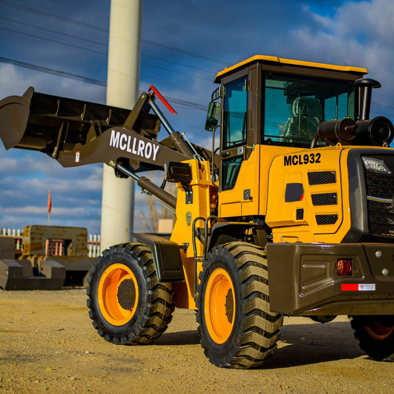 58kw Compact Front Loader , Small Construction Loader MCL932 ZL932
