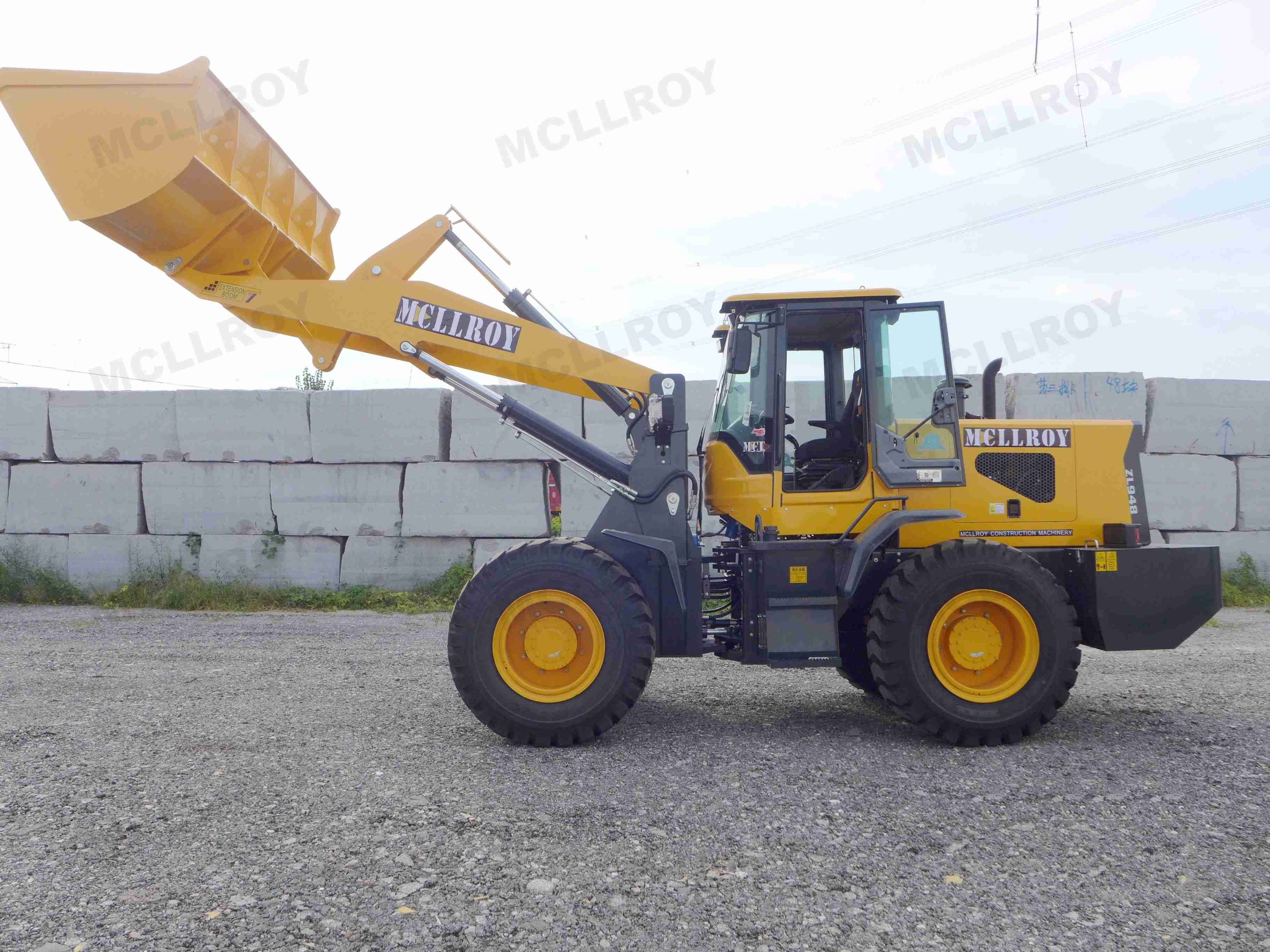 Mine Front End Weichai Wheel Loader Small 17.5-25 Tire