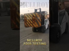 Poids de fonctionnement du chariot élévateur à fourche contrepoids 3500 kg 3,5 tonnes FD35