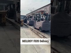 Mini chariot élévateur de 40 kW, petit chariot élévateur d' entrepôt 2000 kg capacité de chargement